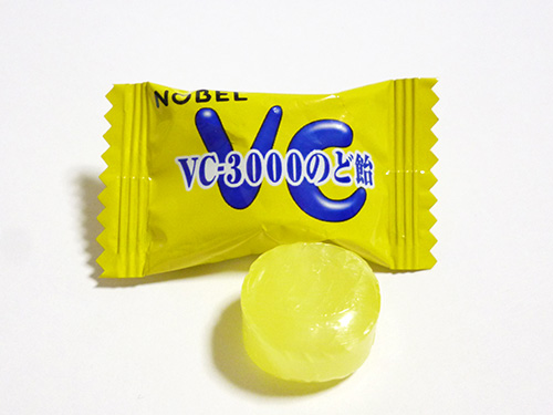 ノーベル製菓　VC-3000のど飴